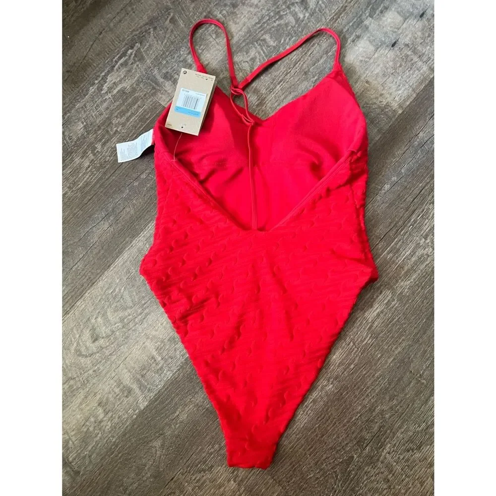 Nike Swoosh‎ Link Y-back One-Piece Swimsuit-Size Medium